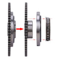 Starter Clutch Idler Gear for Yamaha Kodiak Rhino 400/450 (2002–2011) 5GH-15517-10