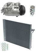 A C Compressor Kit With Condenser for BMW 550i GT (2011–2013)