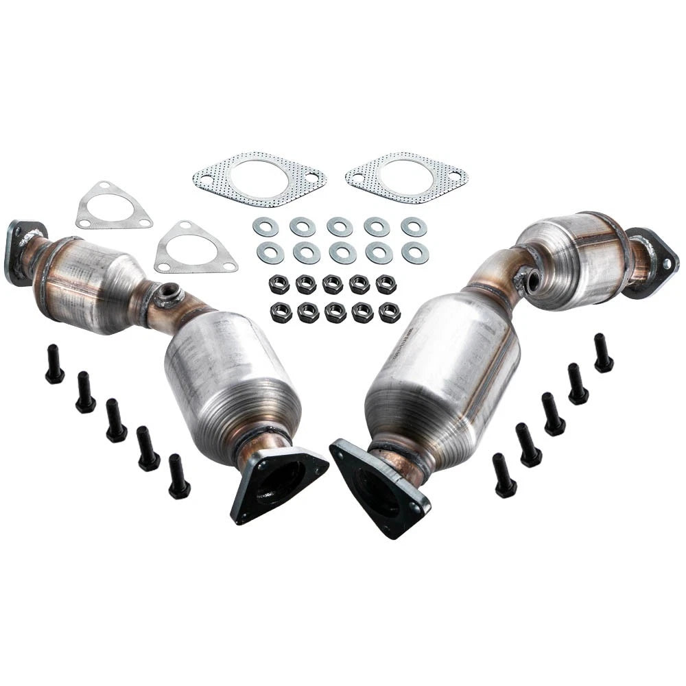 2X Exhaust Catalytic Converter for Nissan 350Z Infiniti FX35/G35/M35 (2003–2008)