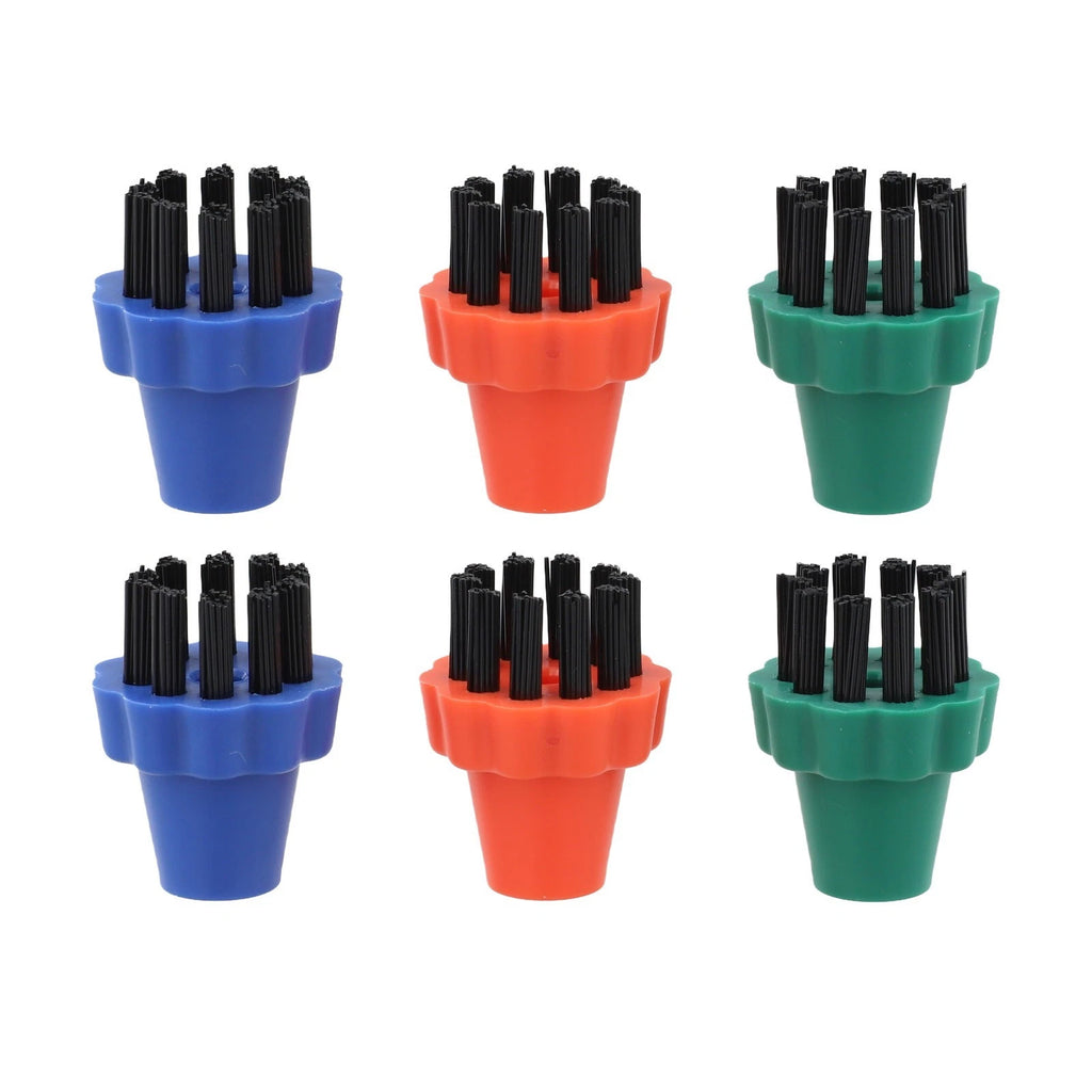 3 Pack Nylon Bristle Brushes for Vaporetto Lecoaspira Unico