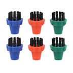 3 Pack Nylon Bristle Brushes for Vaporetto Lecoaspira Unico