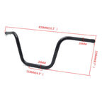 1 Inch Ape Hanger Handlebar for Harley Narrow Wide Glide Dyna Sportster