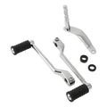 Chrome Heel Toe Shift Lever Pedal Shifter Rod for Harley Softail (2007-2017)