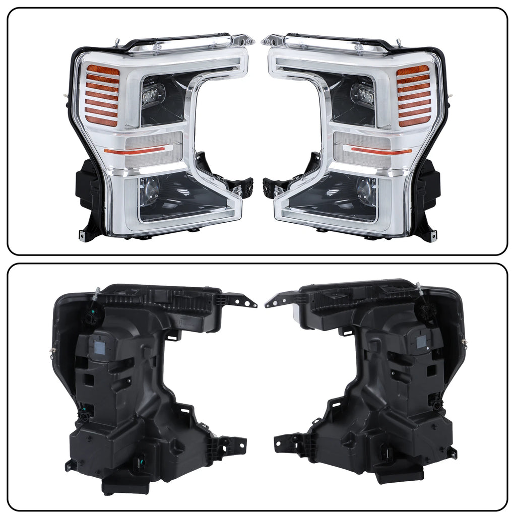 LED Headlight Set for Ford F250 F350 (2020–2022) Left + Right Pair