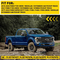 Upper+Lower Mirror Glass for Ford F-250 F-350 F-450 Super Duty (2008–2016)