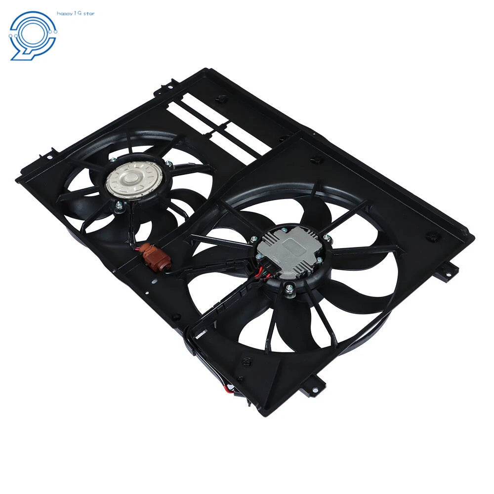 Radiator and Condenser Fan for Volkswagen Passat Audi TT (2000-2006)