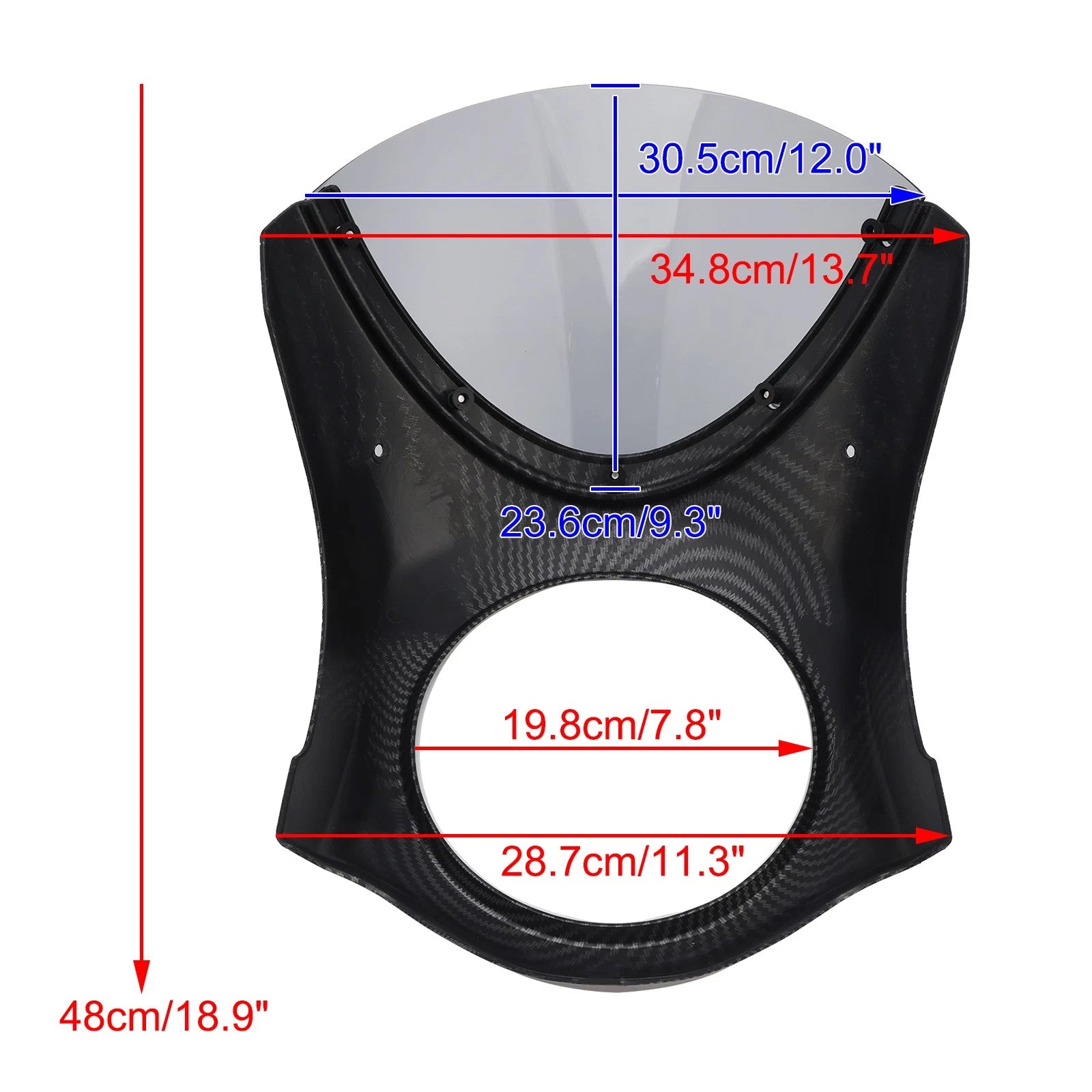 Headlight Windshield Cover for Kawasaki Eliminator 500 (2024–2025)