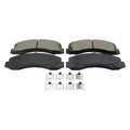 Set of 4 Bosch QuietCast Front Disc Brake Pads for Ford Lincoln