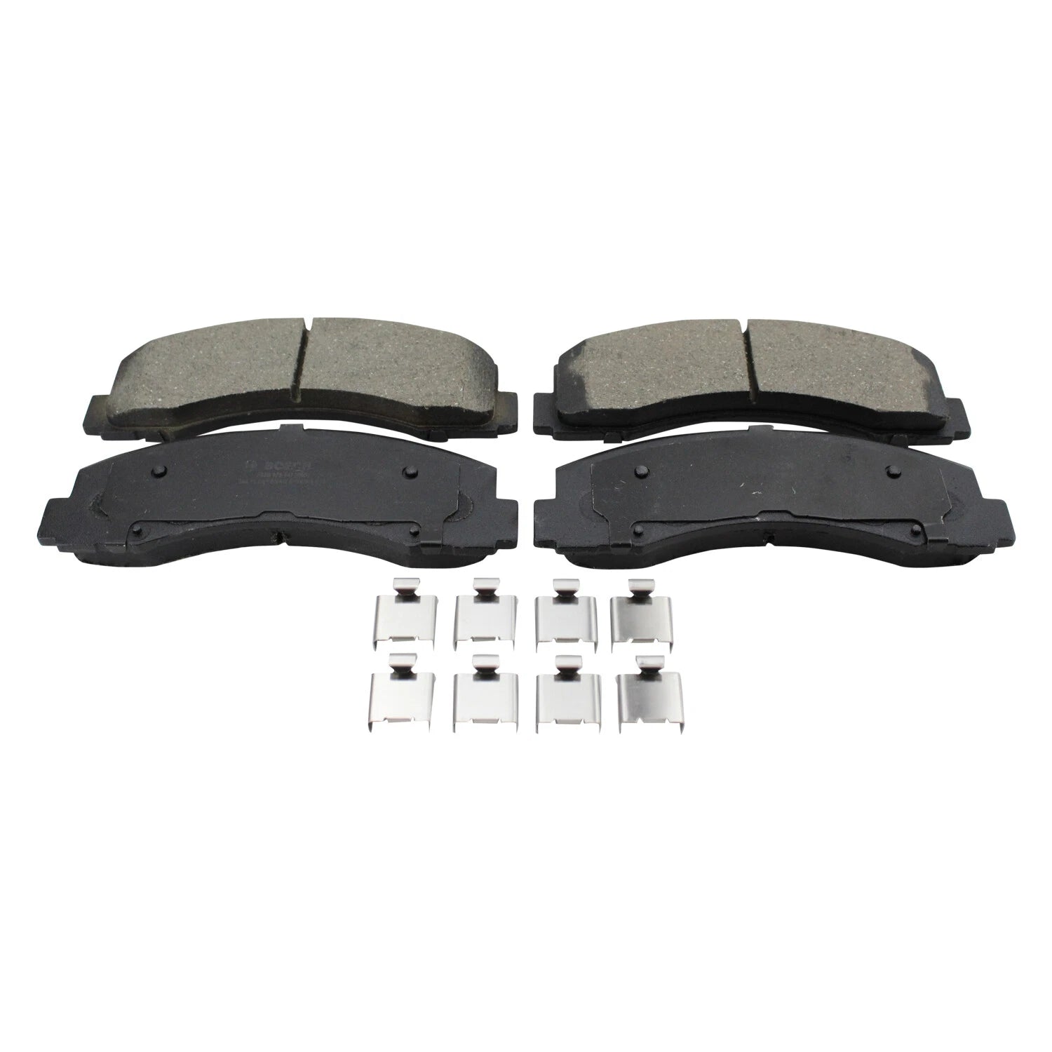 Set of 4 Bosch QuietCast Front Disc Brake Pads for Ford Lincoln