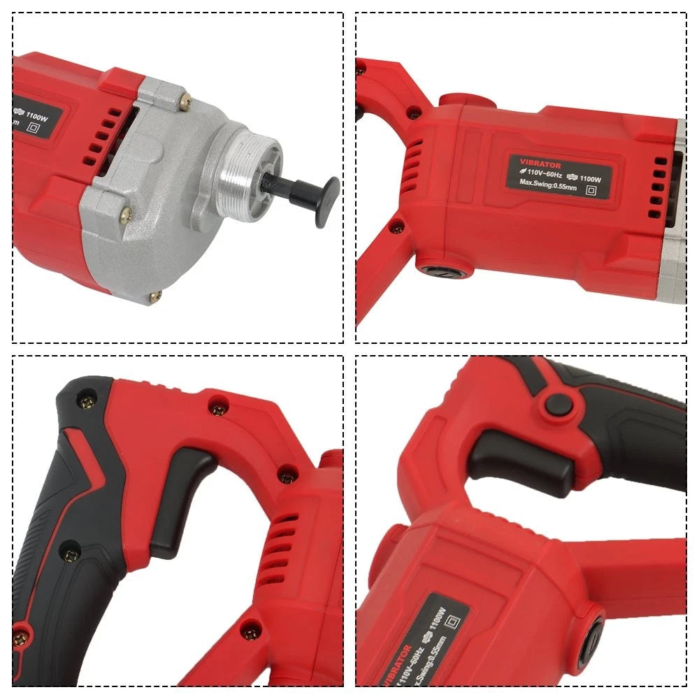 Electric Concrete Vibrator for Handheld Use (1500W)