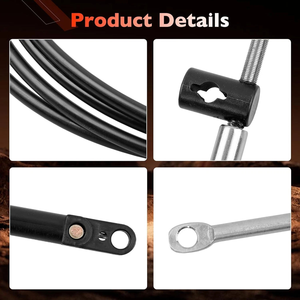 2X 10FT Outboard Throttle Control Cables for Mercury Mariner (Gen I)