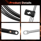 2X 10FT Outboard Throttle Control Cables for Mercury Mariner (Gen I)