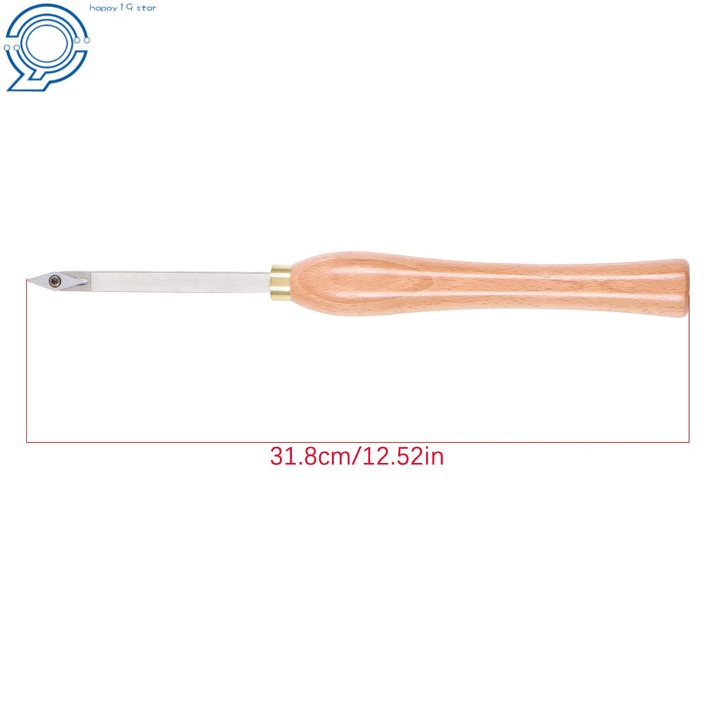Detailer Carbide Tipped Lathe Chisel Tool for Mini Wood Turning