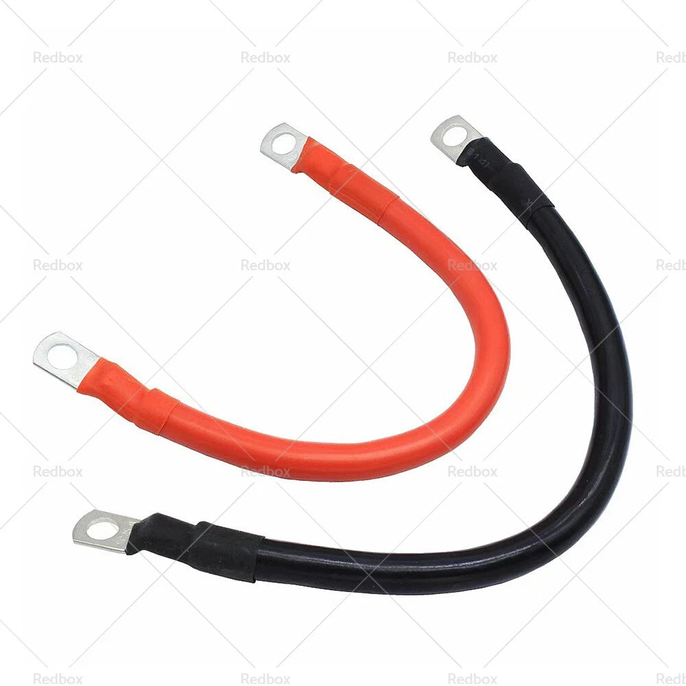 Battery Joiner Connector Lead for 12V 24V Vehicles (30cm, 100A)