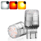 2X T20 580 7443 CANBUS LED Turn Signal Indicator Parking Light Bulbs for US L
