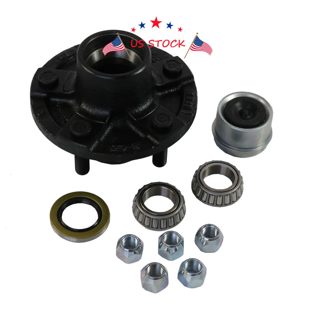 Idler Hub Kit for Trailer (2000) - 5 on 4.5" with 1-1/16" Bearings