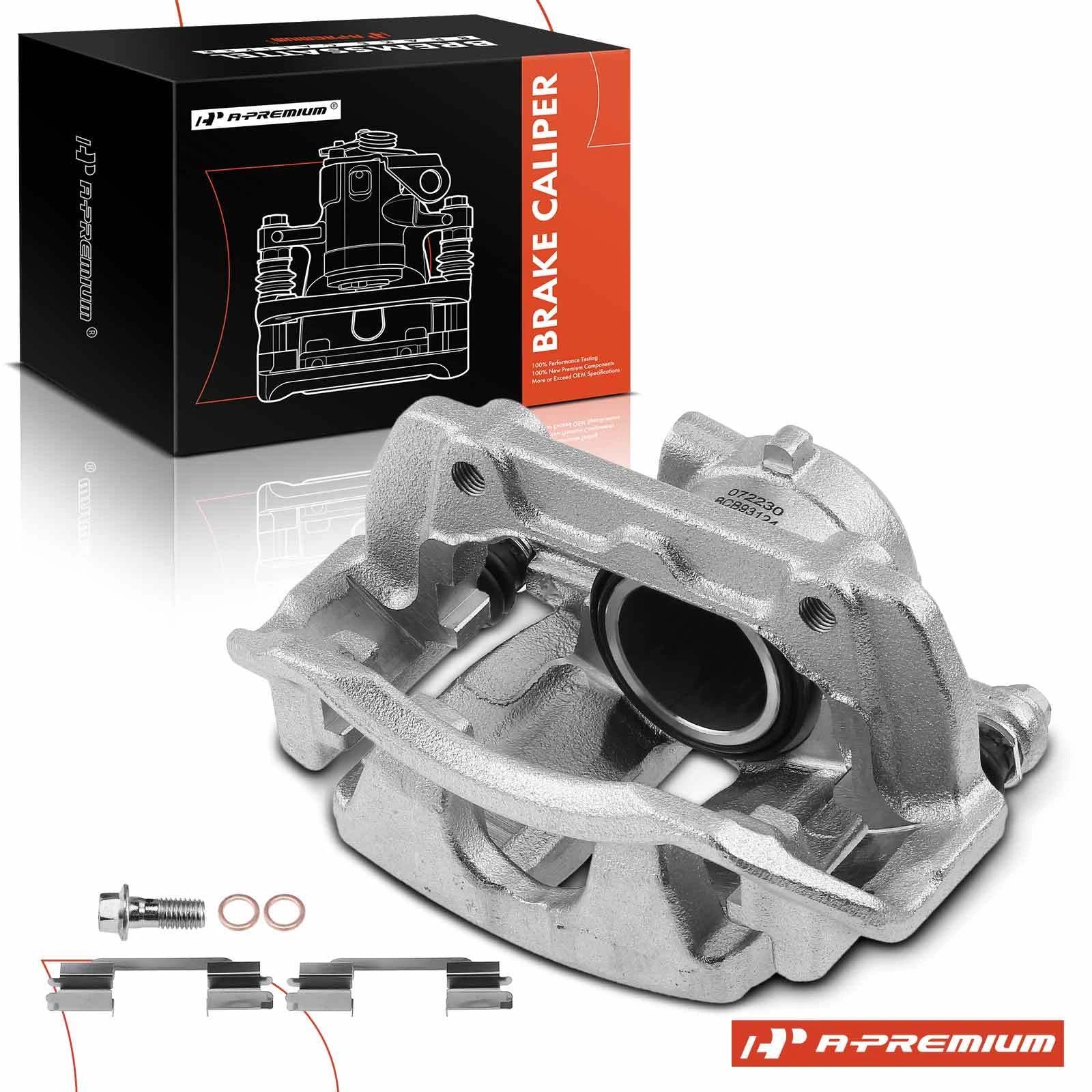 Front Left Disc Brake Caliper with Bracket for Mercedes-Benz W203 (2000–2007)