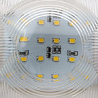 12V 48LED Interior Double Dome Ceiling Light for RV Boat Camper Trailer
