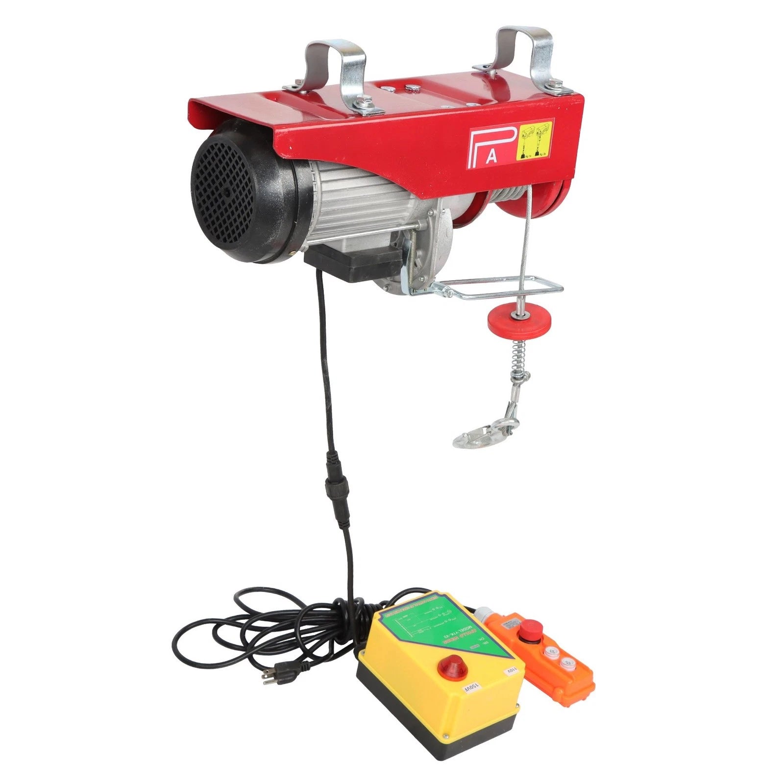Electric Hoist for Crane (2200 lbs, Wireless Remote Control)