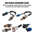 4X Oxygen Sensor Set for GMC Yukon XL 2500 (2007), Hummer H2 (2007)