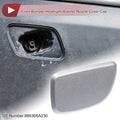 Front Left Washer Nozzle Cover Cap for Subaru Forester (2005–2007) Silver Tone