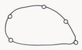 O-Ring for Yamaha 1200 / 1300 Generator Cover (2001–2008)