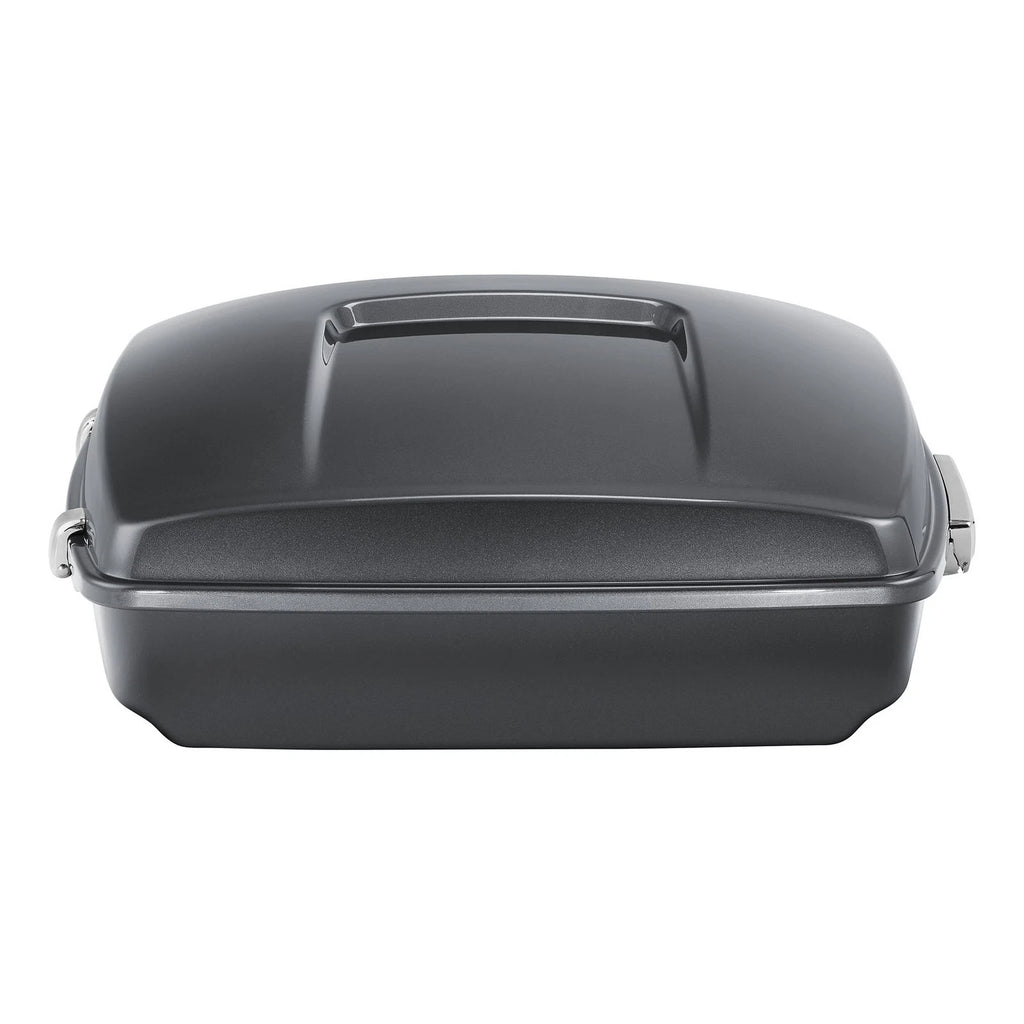 Chopped Trunk Luggage for Harley Electra Glide (2014–2023) Gauntlet Gray Metallic