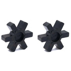 Set of 2 Heavy Duty Rubber Spider Inserts for Lovejoy LJaw Coupling