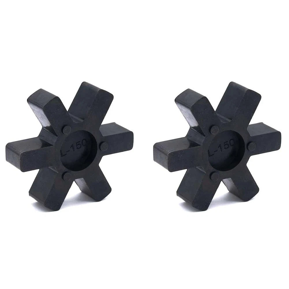 Set of 2 Heavy Duty Rubber Spider Inserts for Lovejoy LJaw Coupling