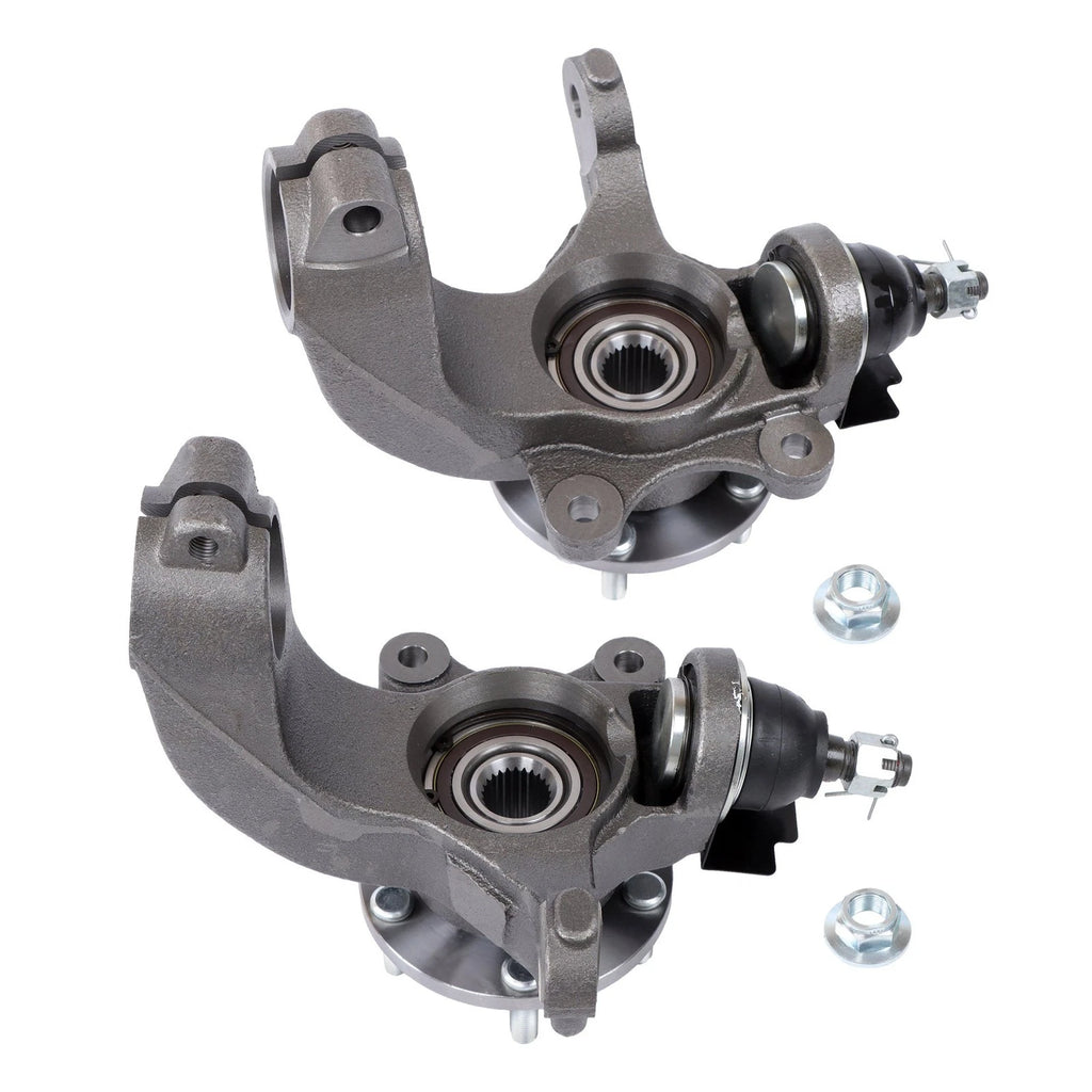 Set of 2 Front Steering Knuckles for Ford Transit Connect (2010–2013)