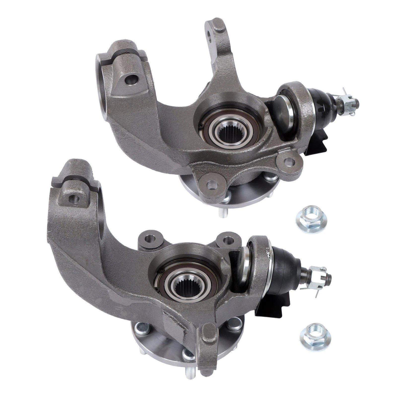 Set of 2 Front Steering Knuckles for Ford Transit Connect (2010–2013)