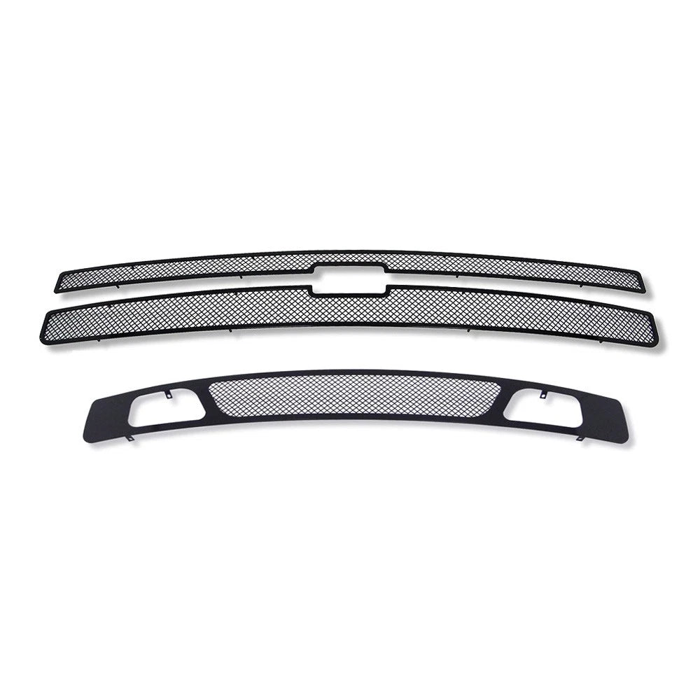 Black Mesh Grille Insert for Chevy Silverado 1500 (2007–2013)
