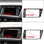GPS Navigation Screen Panel Frame Cover Trim for Audi Q5 (2009–2018) RHD