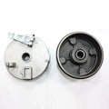 Drum Brake Housing Wheel Hub + Shoes for 125cc 150cc Quad Dirt Bike ATV