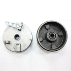 Drum Brake Housing Wheel Hub + Shoes for 125cc 150cc Quad Dirt Bike ATV