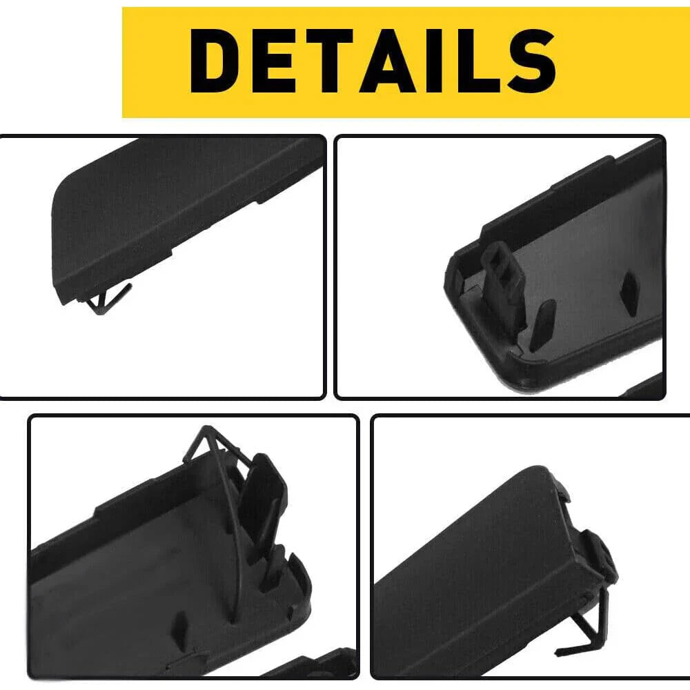 4 x Front Bumper Tow Hook Cover Caps for Toyota RAV4 (2019-2023)