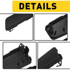 4 x Front Bumper Tow Hook Cover Caps for Toyota RAV4 (2019-2023)