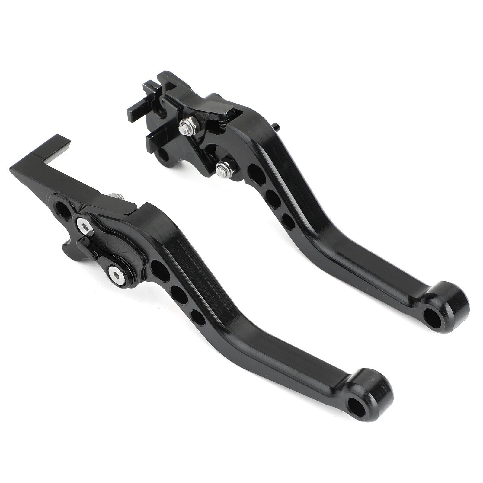 Set of 2 Aluminum Brake Clutch Levers for Honda PCX 125 (2011–2023) Black