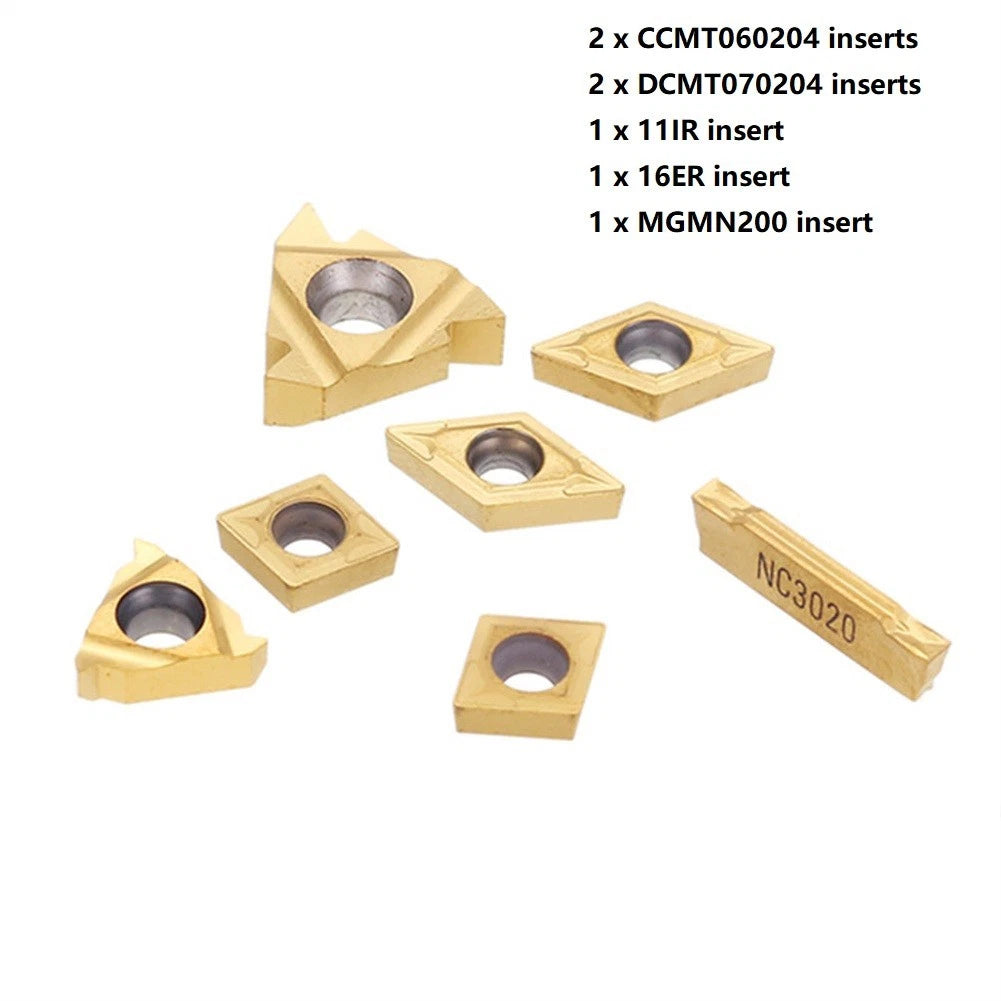 CCMT060204 Inserts for Lathe 12mm Shank Holder (11IR)