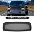 Front Grille Assembly for Dodge Ram 1500 2009-2010 Durable Matte Black
