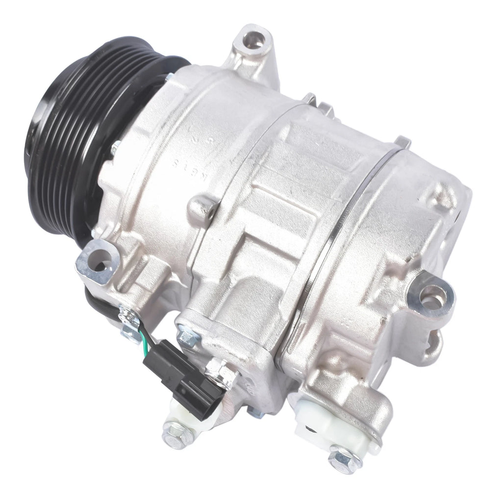 A/C Compressor with 6-Groove Pulley for Ford Edge Explorer (2012-2015)