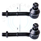 2X Front Outer Tie Rod Ends for Nissan Pickup Pathfinder (1987–1996)