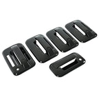 Set of 4 Black Door Handle Covers w/ Key Pad & Tailgate Handle for Ford F150 (2004–2014)