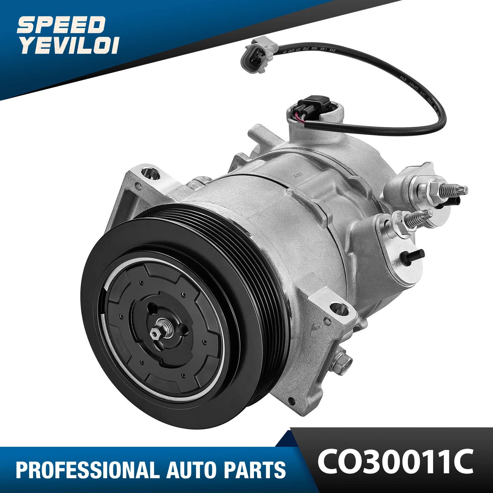 A/C AC Compressor with Clutch for Dodge Caliber Jeep Compass Patriot (2009-2017)