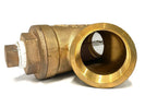 Keckley Style F7 "Y" Strainer for 2" Pipe (Cast Bronze, Stainless Steel Screen)