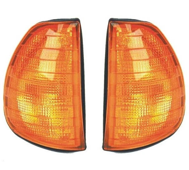Set of 2 Turn Signal Lights for Mercedes W116 W126 (1973–1989)