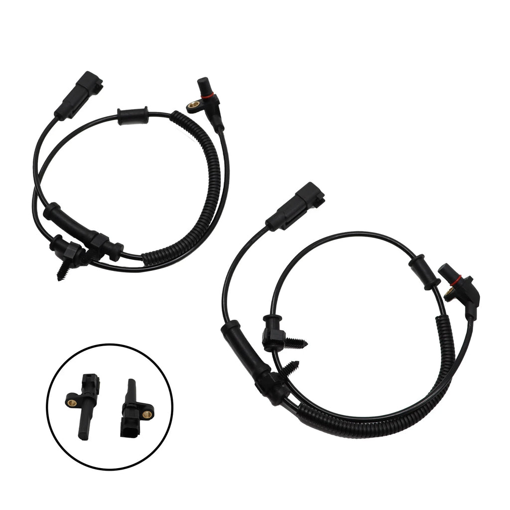 Set of 2 ABS Wheel Speed Sensors for Dodge RAM 1500 (2009–2012)
