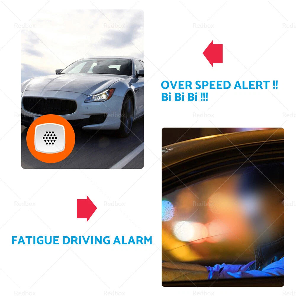 6.2" Truck GPS Speedometer Odometer Overspeed Alarm for