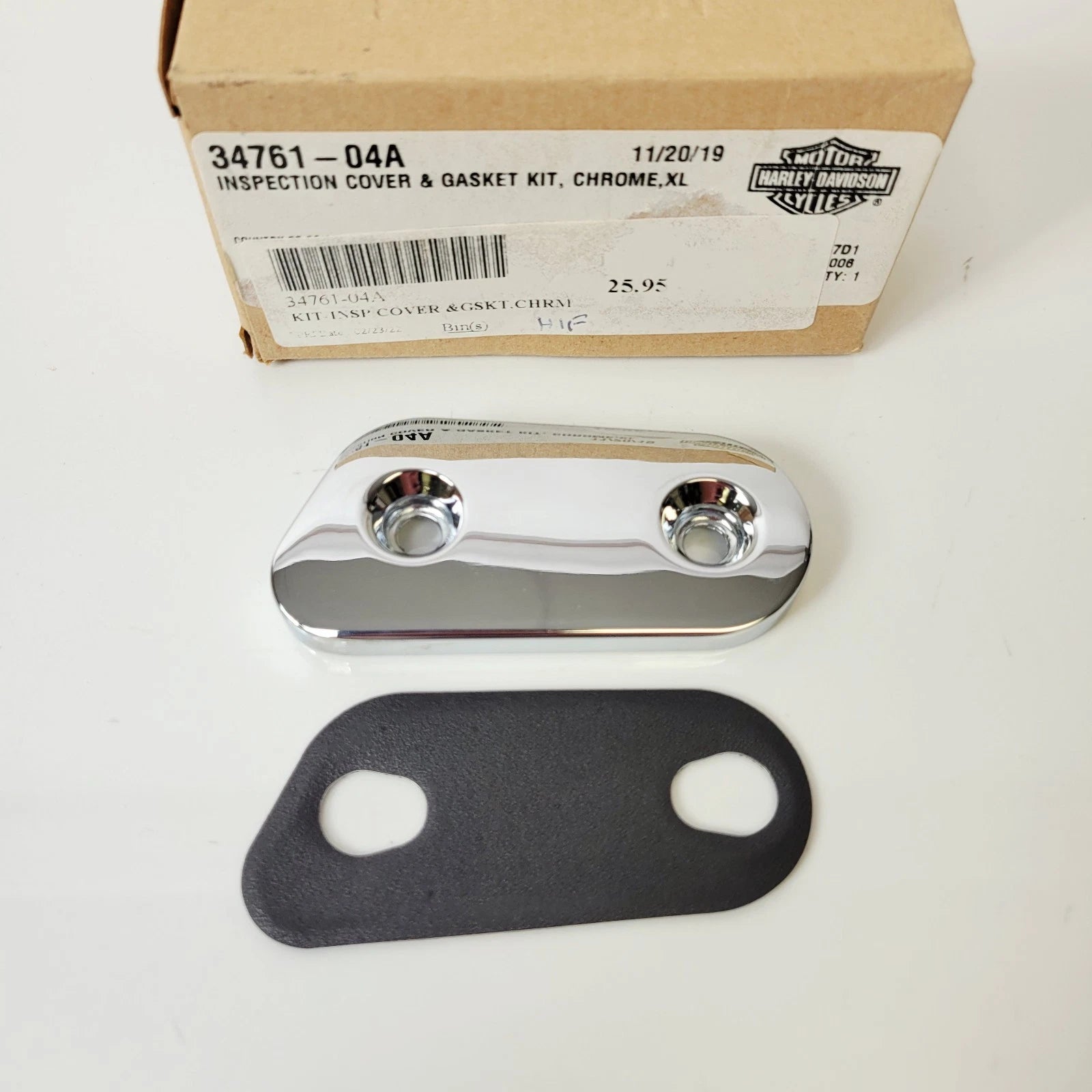 Chrome Primary Chain Inspection Cover for Harley-Davidson Sportster (2004–2006) 34761-04A