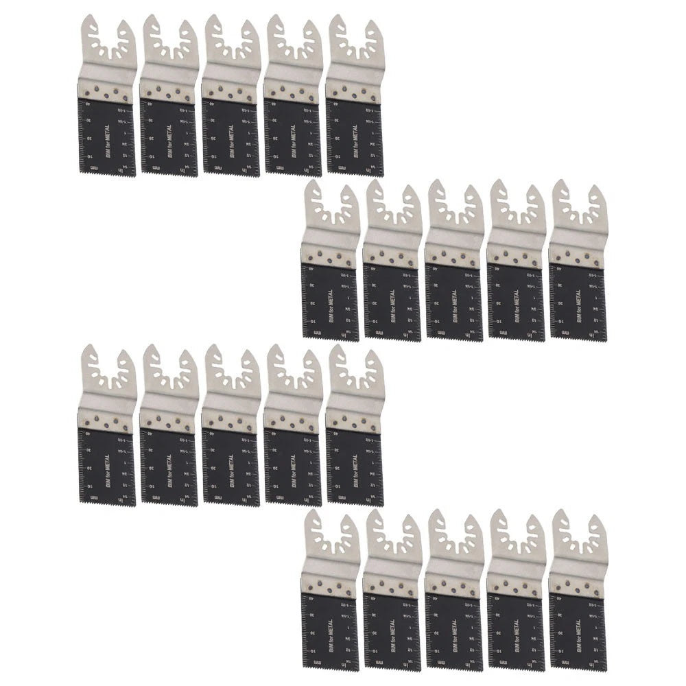 20 Pack Oscillating Tool Blades for Multitools (Universal Fit)